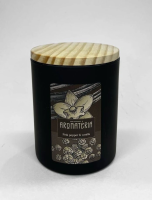 Ароматическая свеча Premium "Pink pepper & vanilla" Aromateria, 230 мл.