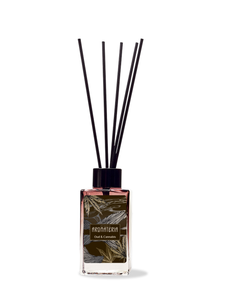 Ароматический диффузор с палочками "Oud & Cannabis", 100 мл