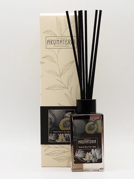 Ароматизатор для дома "Peach & lily of the valley" Aromateria, 100 мл.