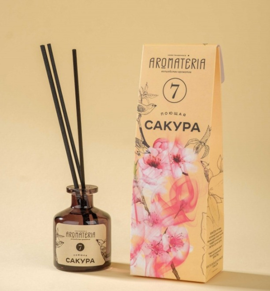 Ароматический диффузор для дома “Поющая Сакура” №7 50 мл