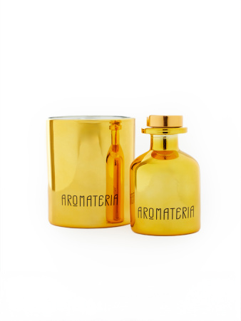 Набор ароматический диффузор с палочками и свеча "Basilic Air"