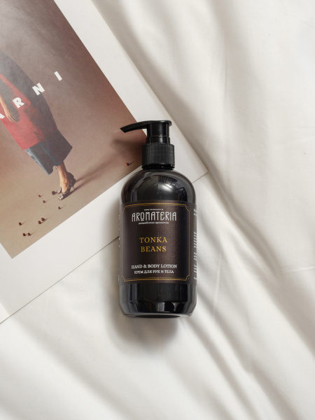 Парфюмированный крем для рук и тела "Tonka Beans", 300 мл